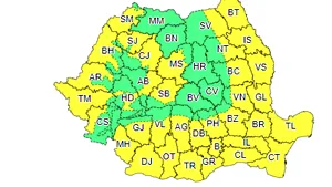 METEO. ANM a emis cod galben de ceaţă şi vânt în două judeţe