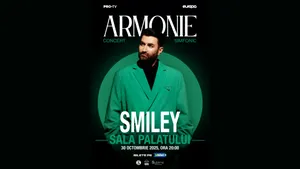 Smiley anunță concertul-eveniment „ARMONIE”, o experiență imersivă alături de o orchestră simfonică formată din 45 de muzicieni