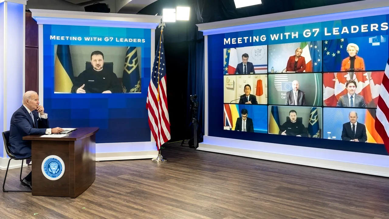  FT: Liderii G7 vor discuta despre o propunere privind un summit de pace pentru Ucraina