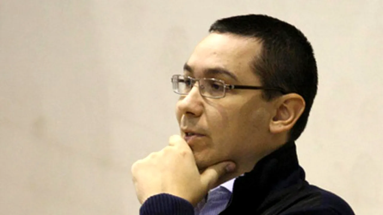 Ponta: Am pornit pe un drum nou, la capătul căruia nu cred că vom ajunge neapărat cu toţii