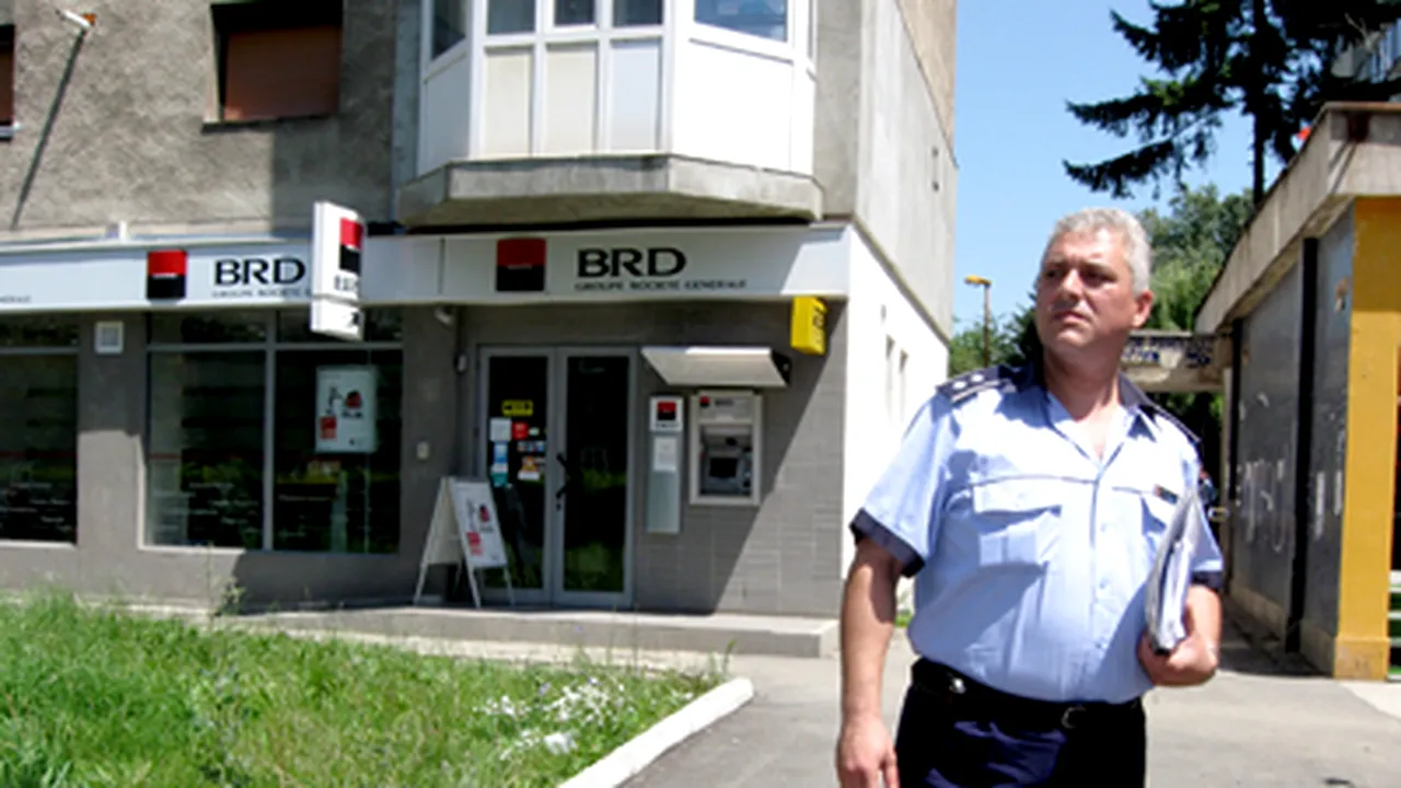 Tentativă de jaf armat la o bancă din municipiul Braşov - VIDEO
