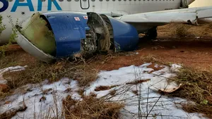 Un avion a derapat pe pista celui mai mare aeroport din Senegal. Au fost raportaţi răniţi