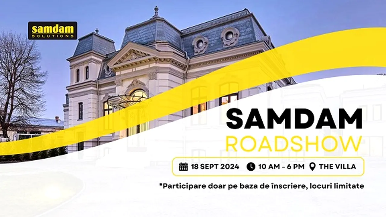 Descoperă tendinţele cadourilor corporate de final de an la Roadshow-ul Samdam Bucureşti