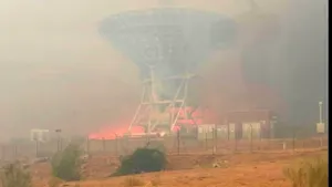 Spania: Un centru NASA, evacuat din cauza incendiului de lângă Madrid