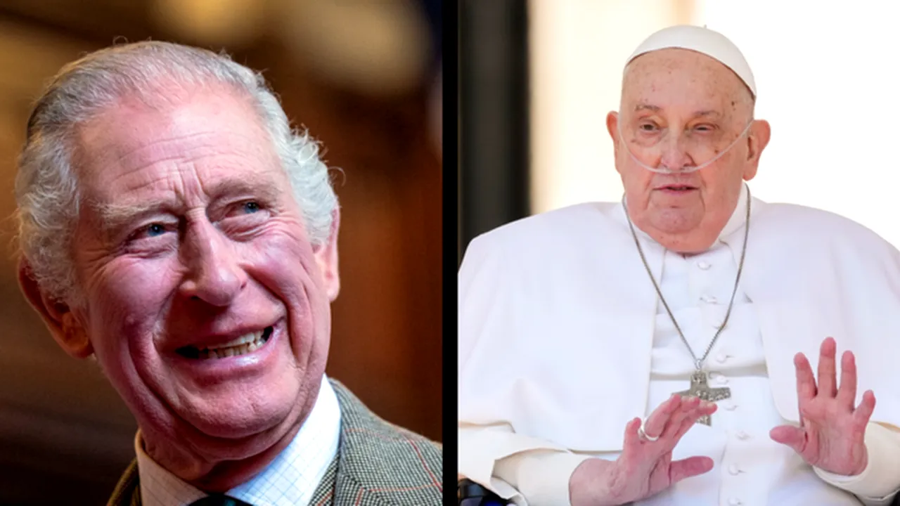Regele Charles al III-lea şi Regina Camilla s-au întâlnit cu Papa Francisc