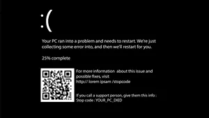Vestitul ecran albastru „al morţii” a devenit negru în Windows 11