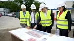 Alexandru Rogobete, în vizită oficială la Târgu Mureș, pe șantierul viitorului Institutut de Boli Cardiovasculare
