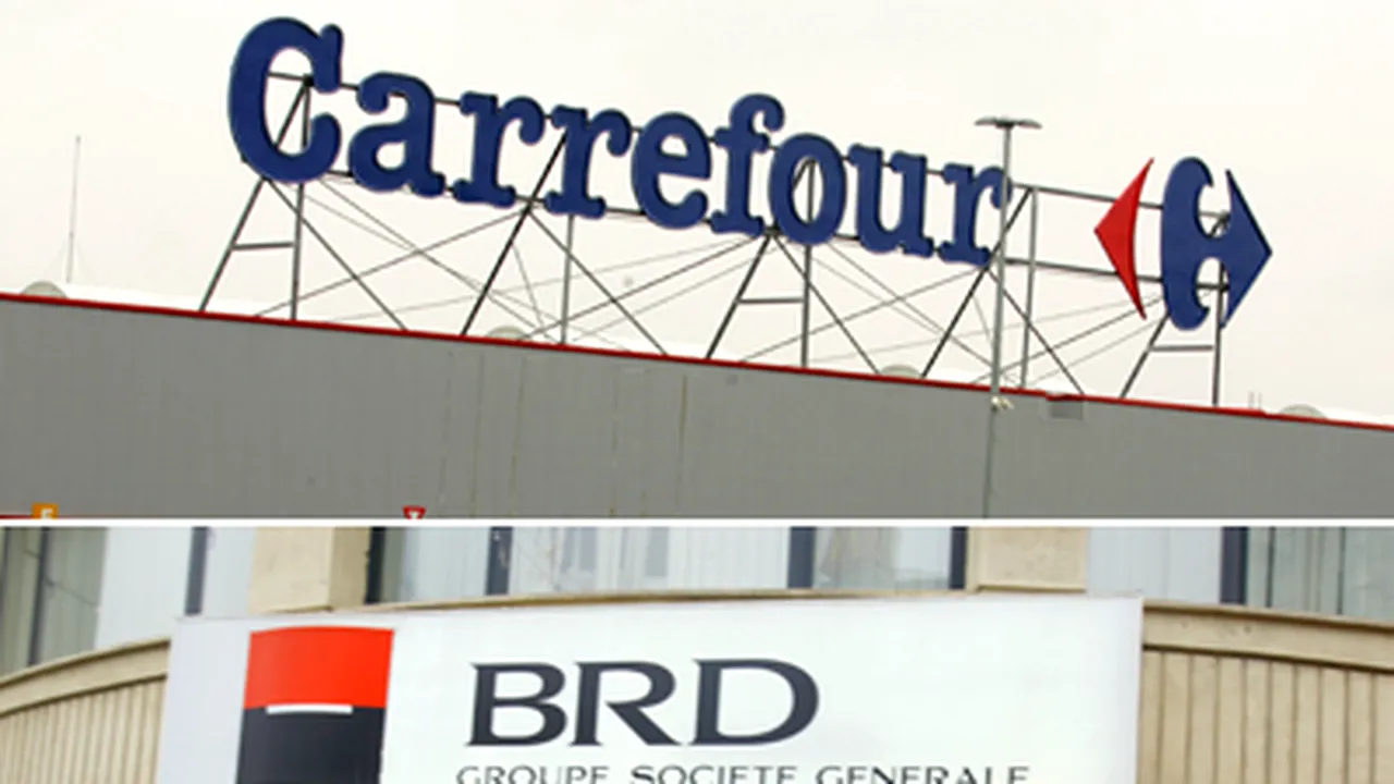 Carrefour şi BRD au lansat în hypermarketuri un serviciu gratuit de plată a anumitor facturi