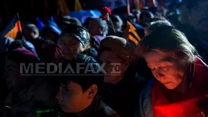 Reuniune la Moscova pentru denunţarea autorităţilor de la Kiev şi comemorarea victimelor din Ucraina