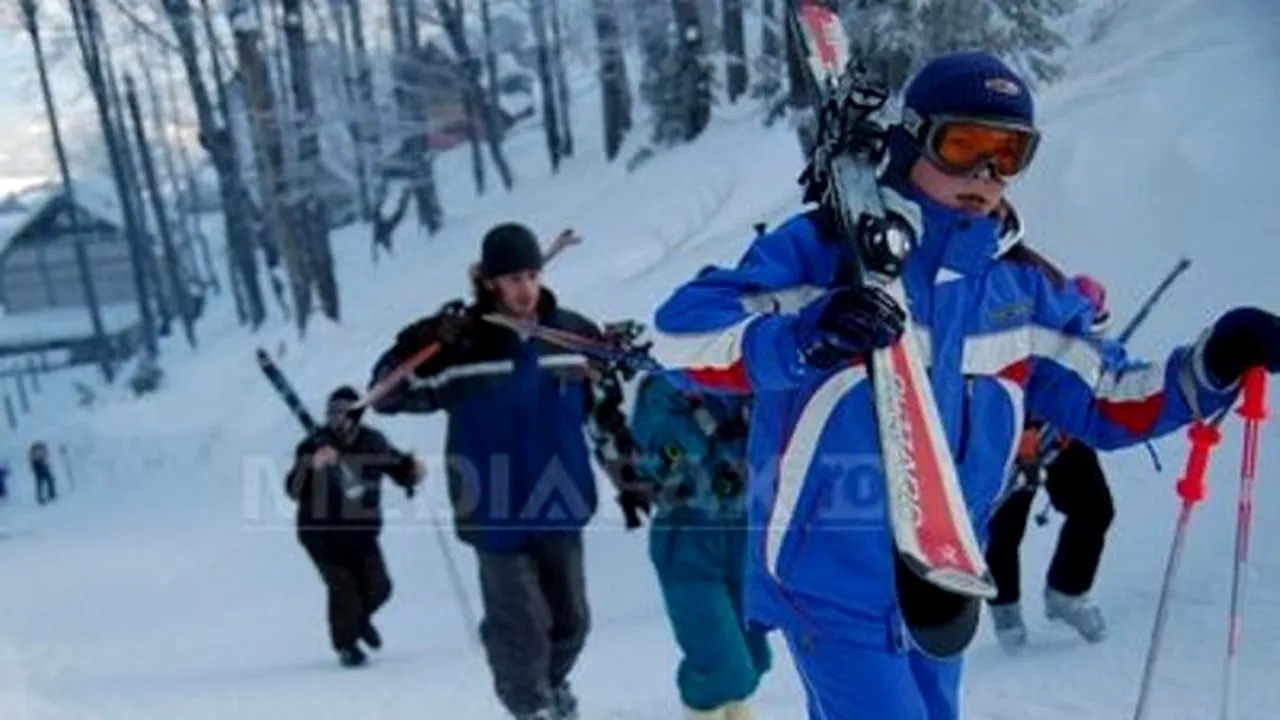 Peste 2.000 de turişti petrec a doua zi de Crăciun pe pârtiile de pe Valea Prahovei