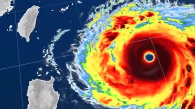 EXTERNE Taiwan, aproape paralizat de un taifun uriaș: 931 de zboruri anulate, un mort și 94 de răniți. Rafale de vânt de 191 km/h