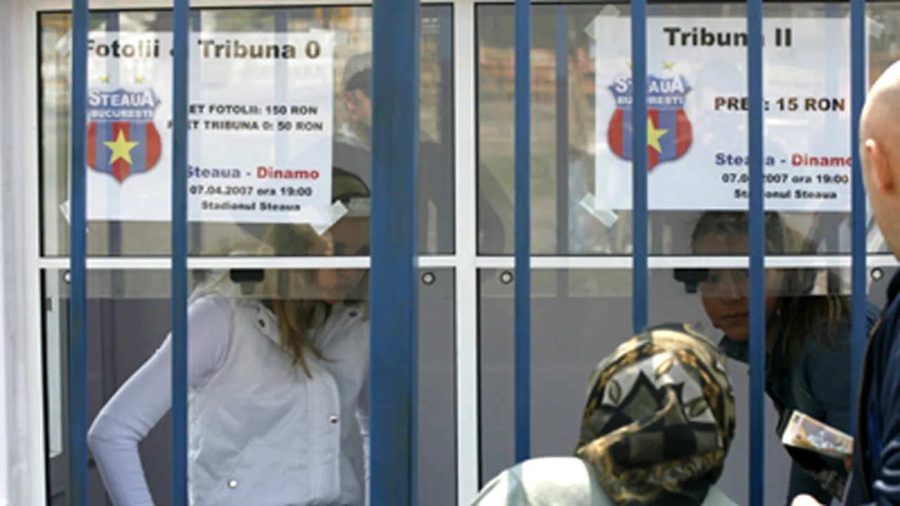 Topul meciurilor din România cu cele mai mari încasări din vânzarea biletelor