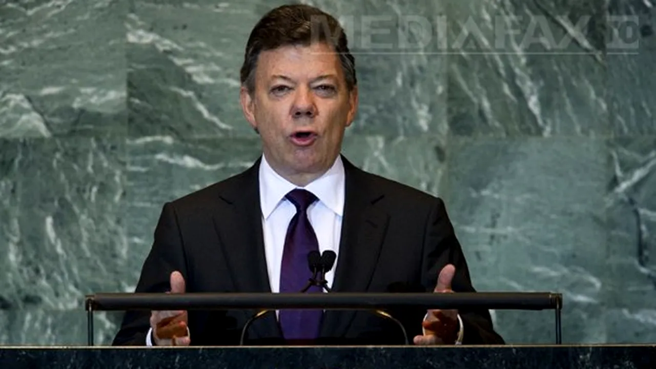 Preşedintele columbian Juan Manuel Santos a primit Premiul Nobel pentru Pace 2016