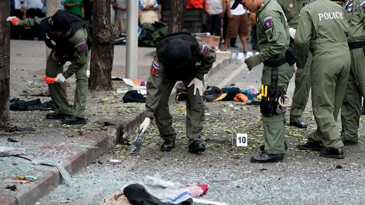 Doi iranieni, inculpaţi în urma unor explozii de la Bangkok