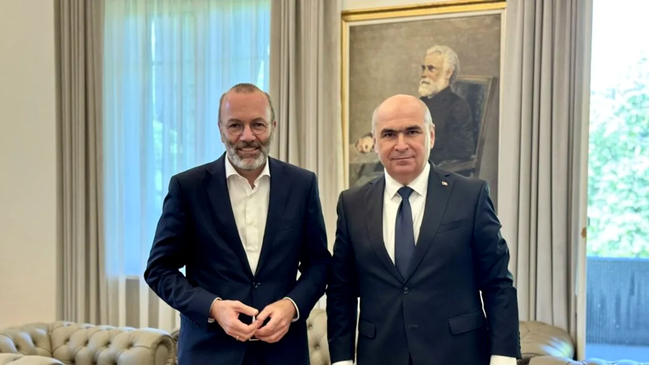 Ilie Bolojan s-a întâlnit cu Manfred Weber, președintele PPE: „România are nevoie de parteneri europeni puternici”