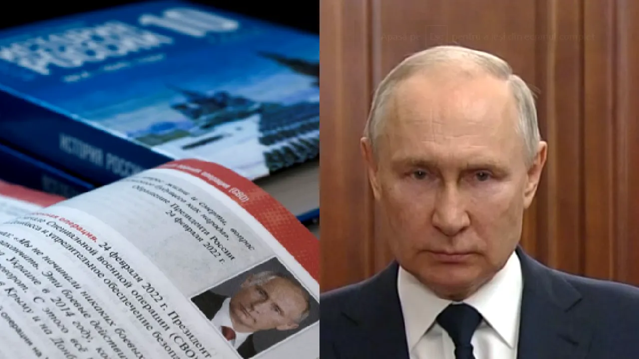 Războiul din Ucraina în manualele din Rusia. Elevii trebuie să răspundă la întrebarea  