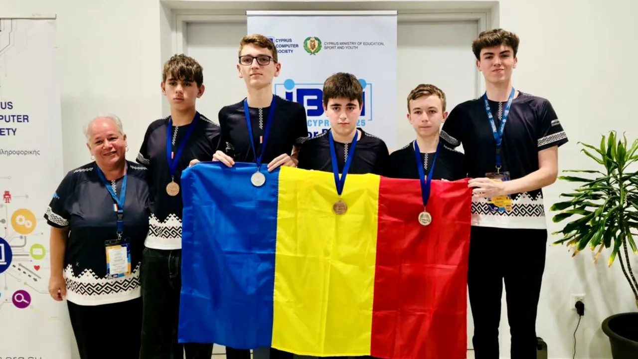 Patru medalii pentru România la Olimpiada Balcanică de Informatică pentru Juniori din Cipru