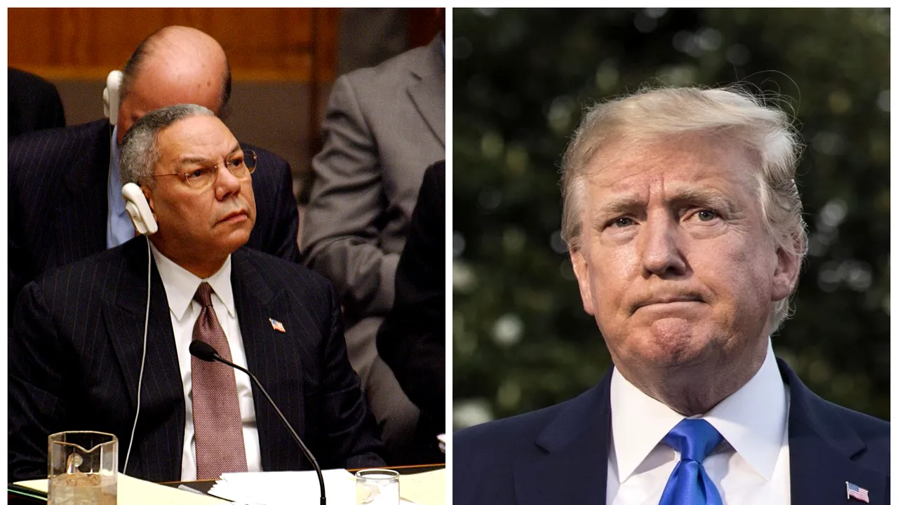 Reacţia lui Trump după ce Colin Powell a spus că va vota cu Joe Biden: ”Un adevărat cadavru va vota pentru un alt cadavru”