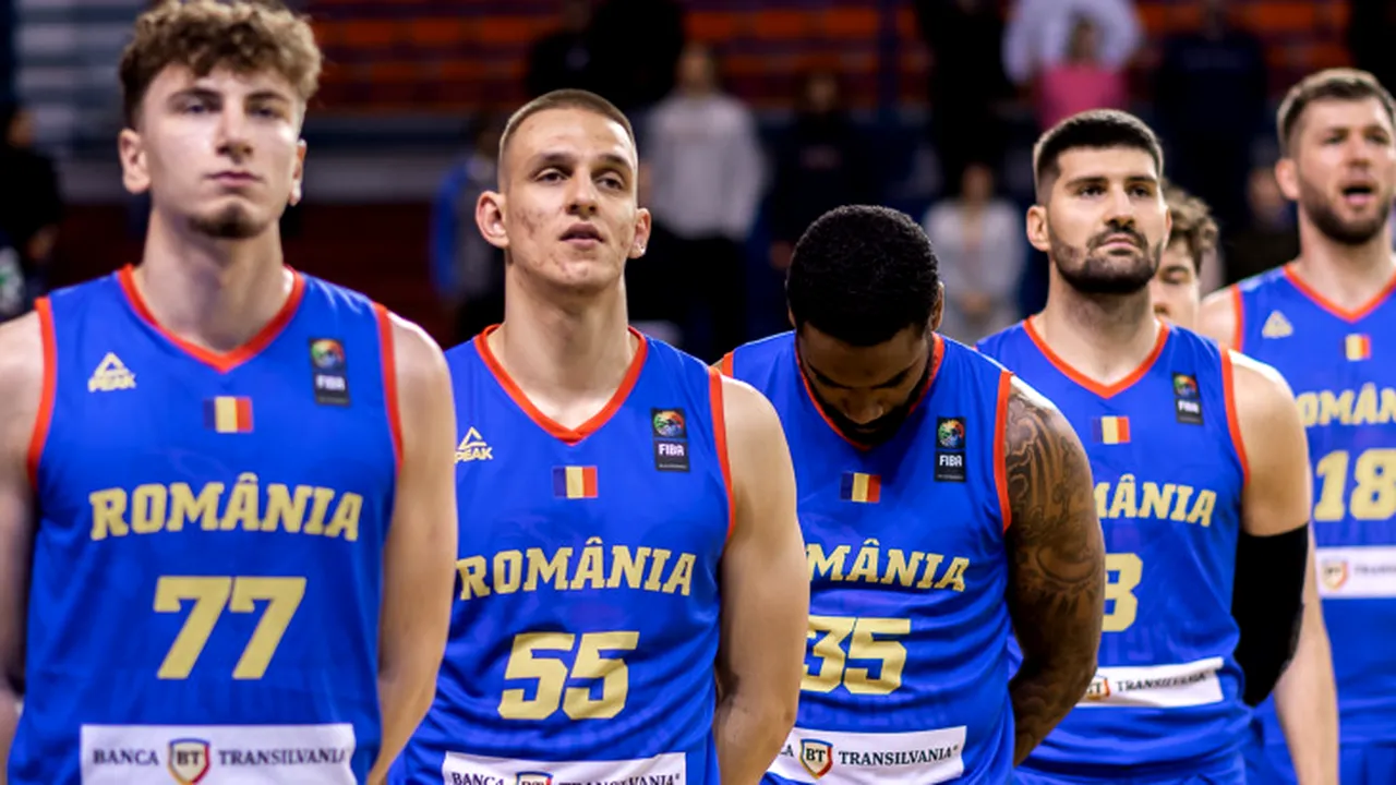 Vulturii convocaţi pentru meciul cu Luxemburg, din cadrul FIBA Basketball World Cup 2027