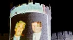 Patru persoane au fost reținute după ce au proiectat imagini cu Trump și Epstein pe Castelul Windsor