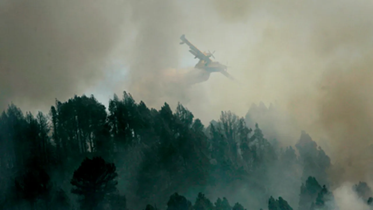 Spania şi Grecia continuă să fie afectate de incendii forestiere - GALERIE FOTO