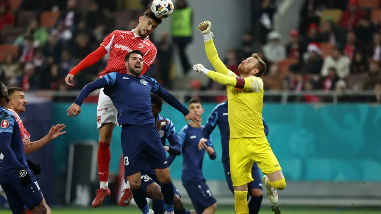 Dinamo București a surclasat Metaloglobus, pe Arena Națională, în etapa a 20-a din Superligă