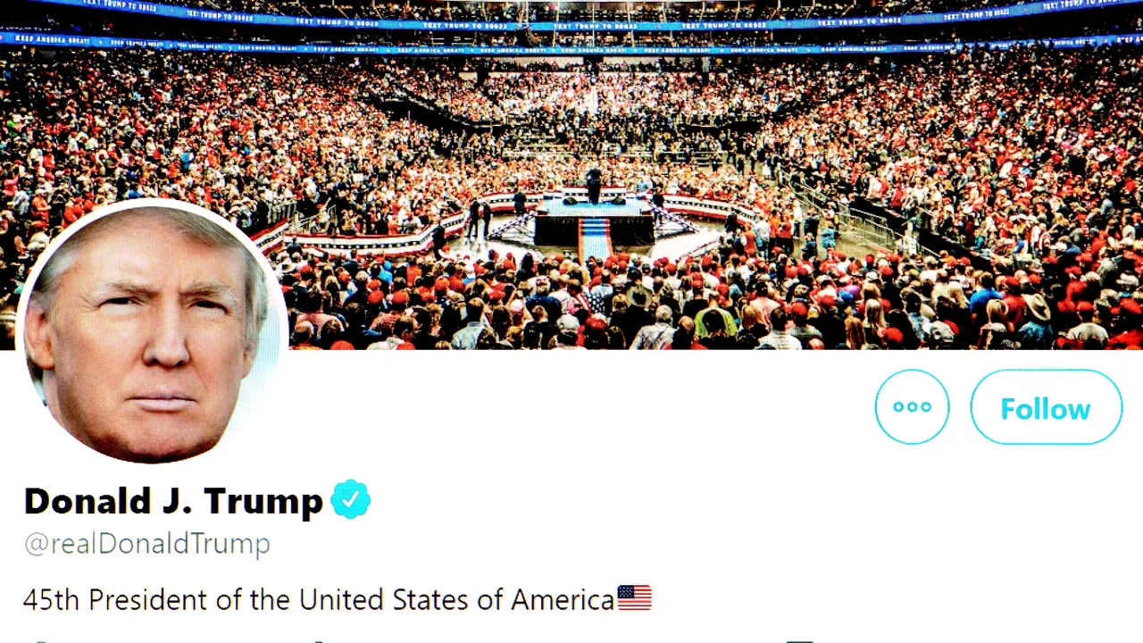 Trump şterge o postare de pe o reţea de socializare în care un suporter strigă „putere albă”