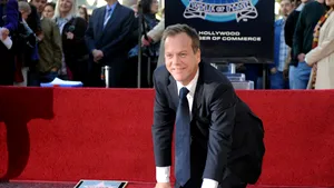 Kiefer Sutherland a primit o stea pe Walk of Fame (Galerie foto si video)