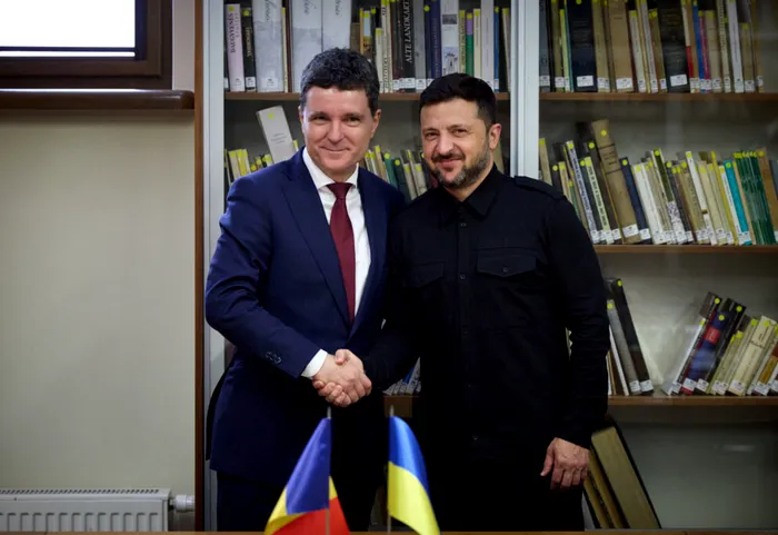 Nicușor Dan, discuție cu Zelenski: Pacea nu se poate construi fără Ucraina