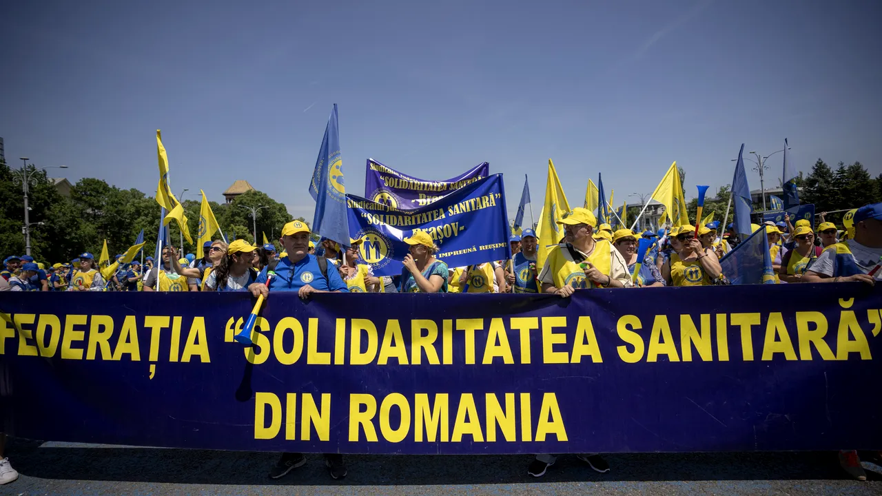 Solidaritatea Sanitară: Ordonanţa de urgenţă nu satisface revendicările angajaţilor din Sănătate