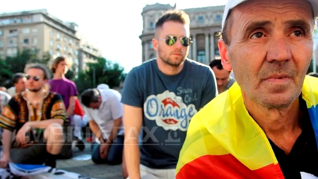 Sibiu: Marş pentru unirea Basarabiei cu România
