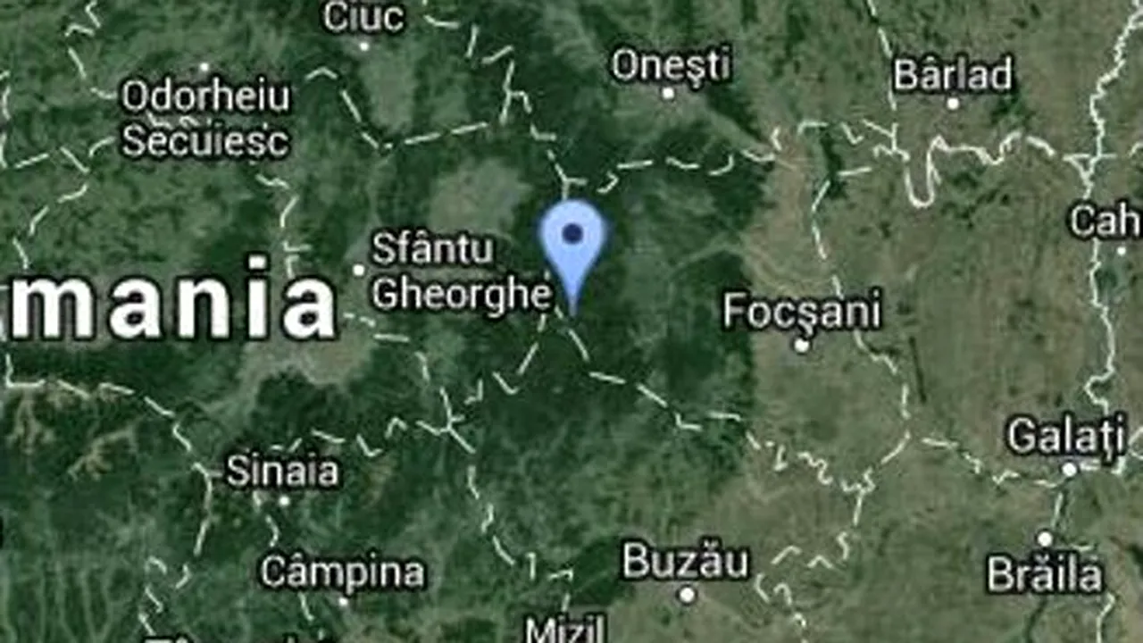 CUTREMUR de 4,8 grade în zona Vrancea