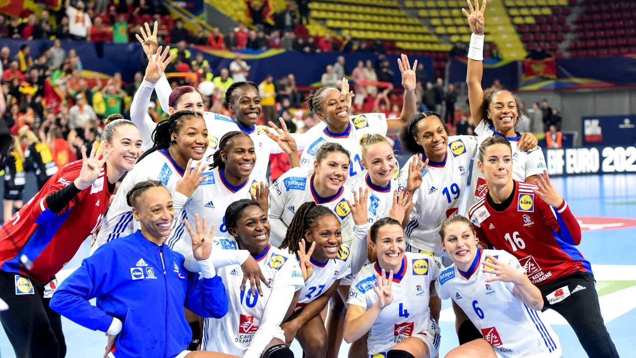 Franţa învinge Muntenegru la CE de handbal feminin şi deschide calea României spre semifinală
