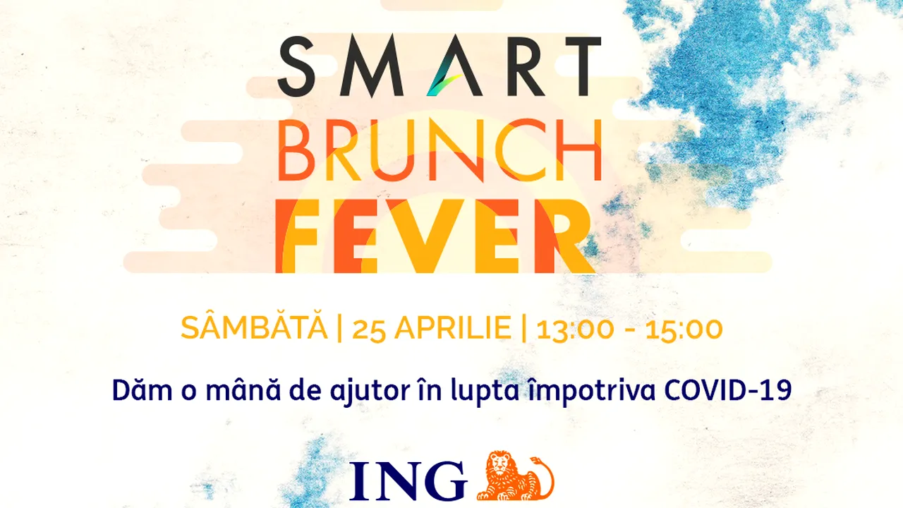 SMART BRUNCH FEVER by ING – Dăm o mână de ajutor în lupta împotriva COVID19