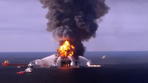 Garda de Coastă: Nu există scurgeri de petrol de la platforma scufundată - VIDEO