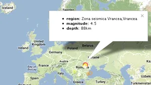 CUTREMUR  în Vrancea. Seismul a avut cea mai mare magnitudine din acest an
