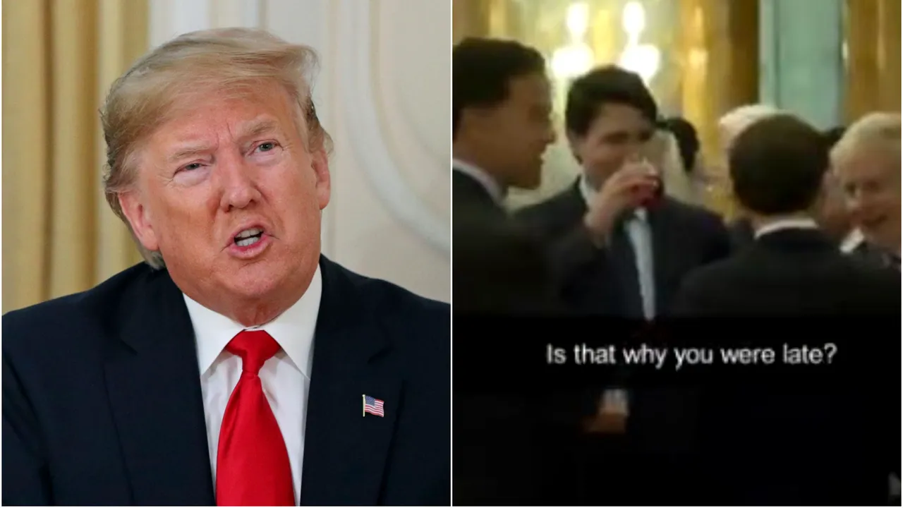 Reacţia furioasă a lui Trump după apariţia înregistrării care îi arată pe Trudeau, Macron şi Johnson în timp ce glumesc pe seama lui