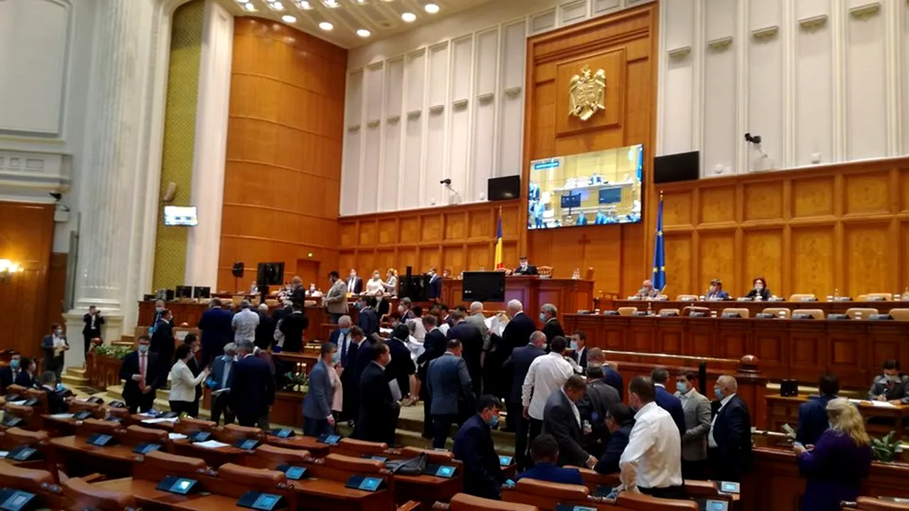 Distanţarea socială, încălcată în Parlament. Un senator vine cu dovezi