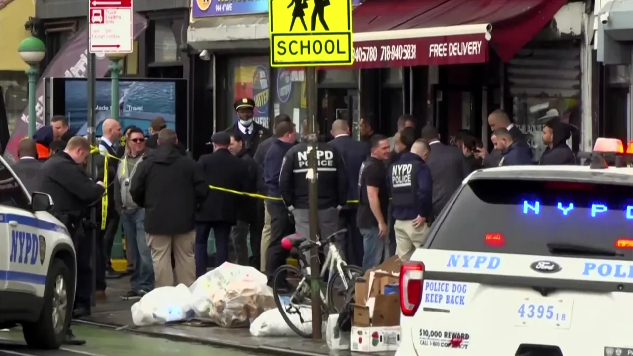 Incident armat într-o staţie de metrou din oraşul New York. Mai multe persoane au fost împuşcate