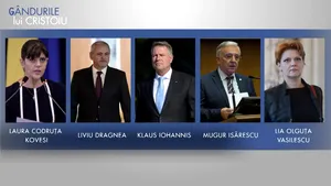 Ion Cristoiu: Ura, motorul campaniei. Olguţa Vasilescu, singura care poate să spună  „Şo, pe Iohannis!”