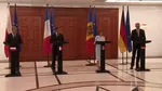 Ziua Independenței Republicii Moldova | Macron, Merz și Tusk sunt la Chișinău. Cei trei lideri europeni susțin declarații de presă alături de Maia Sandu