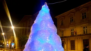 Brazi din dopuri, CD-uri, doze sau roţi de biciclete, montaţi în centrul Timişoarei