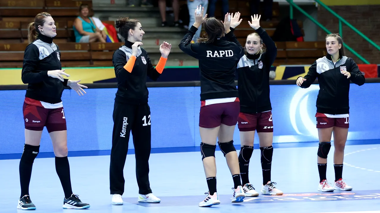 Grupele Ligii Campionilor la handbal: Rapid Bucureşti a învins Lokomotiva Zagreb