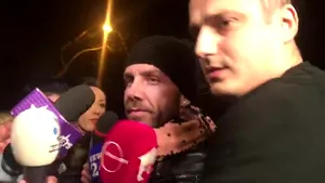 VIDEO - Momentul în care italianul cu opt clase, care a operat în clinici private, a ajuns la poliţie pentru audieri