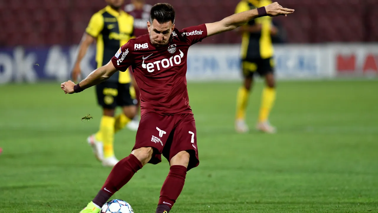 Eliminată din Liga Campionilor de Young Boys Berna, CFR Cluj va juca în play off-ul Europa League