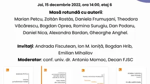 Lansări de carte ale profesorilor FJSC la sediul Facultăţii de Jurnalism