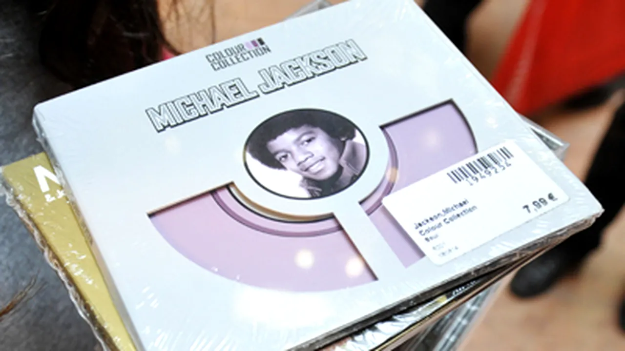 Peste 800.000 de albume ale lui Michael Jackson, vândute în ultima săptămână