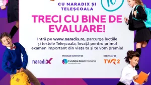 Organizaţia Narada, TVR şi Fundaţia Bosch România devin parteneri în pregătirea elevilor