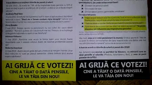 ACL acuză PSD că a folosit Poşta Română pentru a transmite pliante anti-Iohannis - FOTO/ Poşta: Nu ne asumăm conţinutul mesajelor
