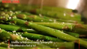 Uite de ce mănâncă nemţii sparanghel. „E un super aliment!”